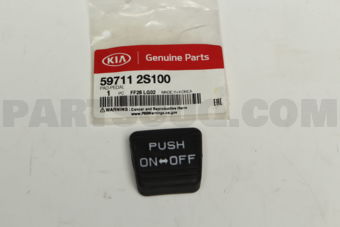 597112S100 PAD-PEDAL