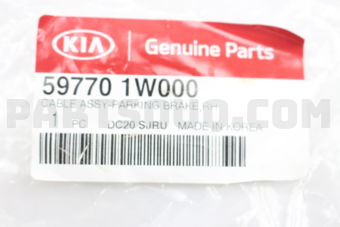 597701W000 CABLE ASSY-PAR BRAK*