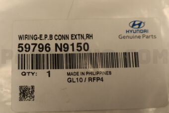 59796N9150 WIRING-E.P.B CONN EXTN,RH