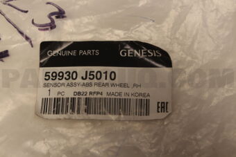 59930J5010 SENSOR ASSY-ABS REAR WHEEL,RH