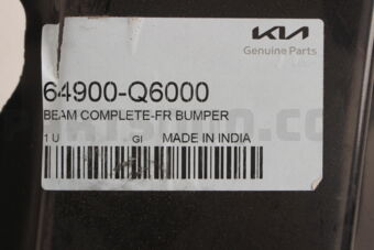 64900Q6000 BEAM COMPLETE-FR BUMPER