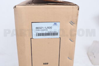 663211J500 PANEL FENDER RH