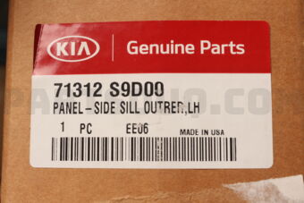 71312S9D00 PANEL-SIDE SILL OUTR