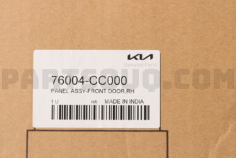 76004CC000 PANEL ASSY-FRONT DOOR,RH