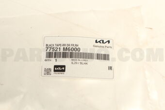 77521M6000 BLACKTAPE-RRDRFR