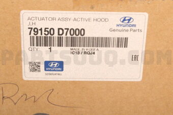 79150D7000 ACTUATOR ASSY-ACTIVE HOOD,LH