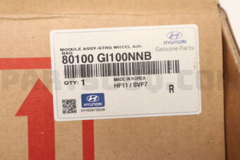 80100GI100NNB MODULE ASSY-STRG WHEEL AIR BAG