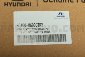 80100H6000TRY MODULE ASSY-STRG WHEEL AIR BAG