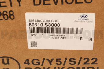 80610S8000 SAB MODULE ASSY-FR,LH