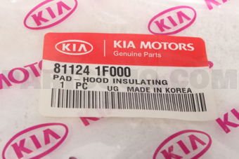 811241F000 PAD-HOOD INSULATING