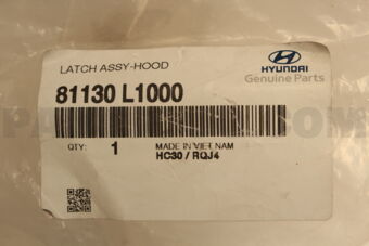 81130L1000 LATCH ASSY-HOOD
