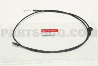 811901Y000 CABLE ASSY-HOOD LATC