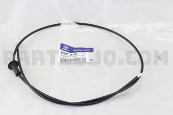 811902E000 CABLE ASSY-HOOD LATCH RELEASE
