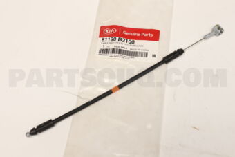 81190B2100 CABLE ASSY-HOOD LATCH RELEASE