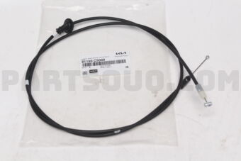 81190C5000 CABLE ASSY-HOOD LATCH RELEASE