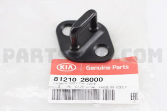 8121026000 STRIKER ASSY-TAIL GATE