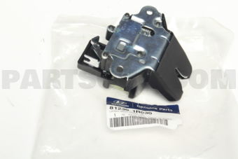 812301R030 LATCH ASSY-TRUNK LID