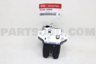 812301W000 LATCH ASSY-TRUNK LID