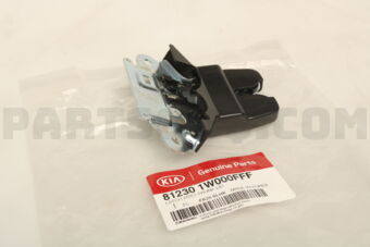 812301W000FFF Hyundai / KIA LATCHASSY-TRUNKLID
