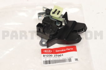 812302T001 LATCH ASSY TRUNK LID