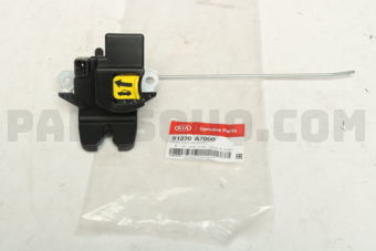 81230A7000 LATCH ASSY-TRUNK LID