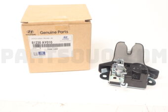 81230AY010 LATCH ASSY-TRUNK LID
