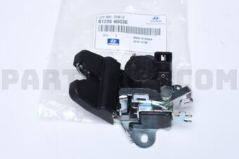 81230H0030 LATCH ASSY-TRUNK LID