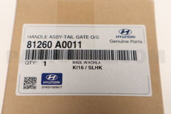 81260A0011 HANDLE ASSY-TAIL GATE O/S