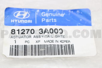 812703A000 ACTUATOR ASSY-TAIL GATE