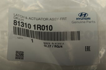813101R010 LATCH ASSY-FR DR LH
