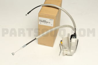 813111W000 LATCH ASSY-FR DR LH