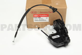 813201H060 LATCH ASSY-FR DR RH