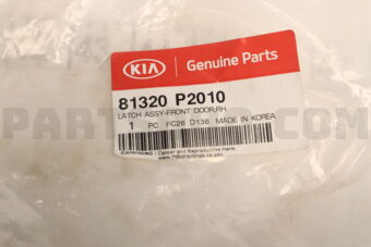 81320P2010 LATCH ASSY-FRONT DOOR,RH