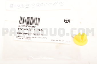 8138538000 GROMMET-SCREW