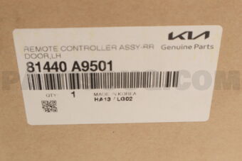 81440A9501 R/CONTROLLERASSY-RR