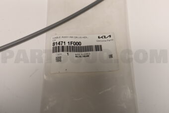 814711F000 CABLE ASSY-RR DR I/S