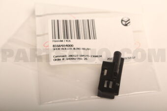 81664A4000 SHOE-ROLLER BLIND RR,RH