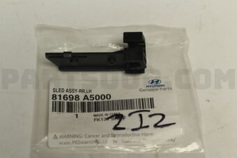 81698A5000 SLED ASSY-RR,LH
