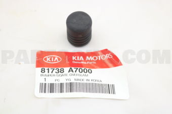 81738A7000 BUMPER-T/GATE OVERSLAM