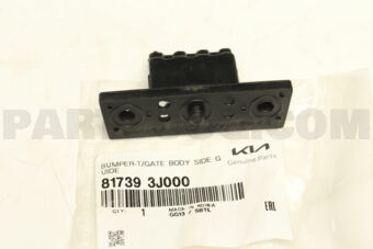 817393J000 BUMPER-T/GATE BODY SIDE GUIDE