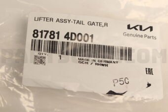 817814D001 LIFTER ASY-T/GATE RH