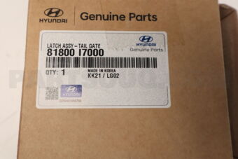 81800I7000 LATCH ASSY-TAIL GATE