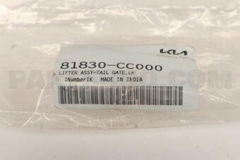 81830CC000 LIFTER ASSY-TAIL GATE,LH