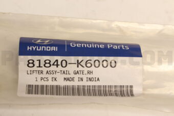 81840K6000 LIFTER ASSY-TAIL GATE,RH