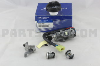 819014B001 KEY & CYLINDER SET-LOCK