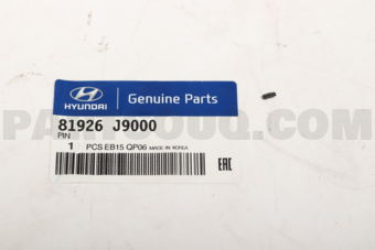 81926J9000 PIN