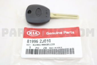 819962J010 KEY-BLANKG IMMOBILIZER