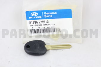 819962M010 KEY-BLANKG IMMOBILIZER