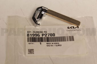 81996P2700 KEY-BLANKING PIC