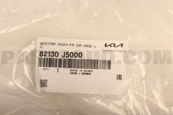 82130J5000 W/STRIP ASSY-FR DR SIDE LH